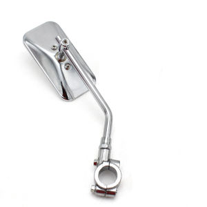 Retro Universal Motorcycle Rearview Mirror Metal Bicycle Electric Vehicle Single Bike Rearview Mirror Modification Accessory