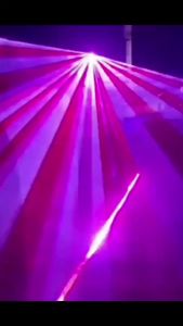 ไฟเลเซอร์ RGB 2W สำหรับเวทีและปาร์ตี้ พร้อมรูปแบบการควบคุม 120 รูปแบบ สีเต็มรูปแบบ 20 รูปแบบ สำหรับ KTV และบาร์