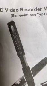 Kamera Spy Pen V8 Kamera Tersembunyi Kamera HD tubuh dengan rekaman audio