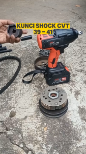 PROMO PAKET Mata Sok CVT 39 41 mm + konektor 3 inch bahan CRMO titanium untuk impact wrench