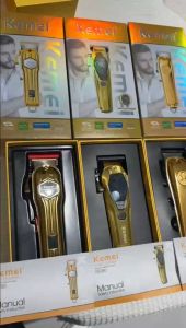 Kemei Hair Trimmers Professional Hair Cut Machine 9000 RPM Hair Clipper Adjustable Clippers Rechargeable Trimmer for Men KM-1698