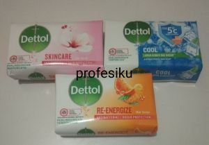 Sabun Dettol isi 3 pcs