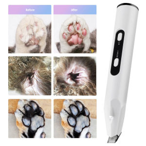[HATELI]New shaver three-in-one pet shaver cat and dog electric foot shaver clipper partial trimmer pet grooming supplies