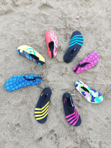 Sporty Beach Shoes Skin-Friendly Slip-Resistant Swimming Diving Yoga Mens Womens Lightweight Breathable Wear-Resistant