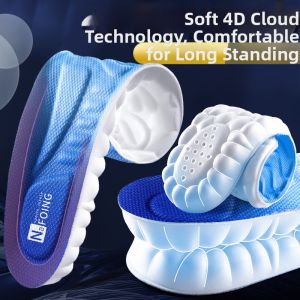 LUTI | Odor-Resistant Sweat-Absorbent Shock-Absorption Comfortable Soft Shoe Insoles Acupoint Massage