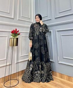 MELATI DRESS SET HIJAB|DRESS TERBARU|DRESS WANITA|DRESS SET HIJAB|GAMIS RAYON PREMIUM|GAMIS WANITA KEKINIAN|BAJU SANTAI|GAMIS TERBARU|GAMIS SET HIJAB|FASHION WANITA|BATIK SOLARIS