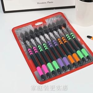 Sikat Gigi Dewasa 1 Pack isi 10pcs ikat Gigi Arang Bambu Bamnboo Charcoal Tootbrush