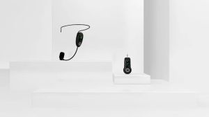 Bộ Micro Không Dây Đeo Đầu 2.4G Với Bộ Thu Phát Dành Cho Giảng Dạy Loa Khuếch Đại Micro Tai Nghe Động