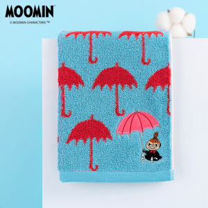 Khăn Mặt Cotton Mềm Mại Moomin Thương Hiệu Hình Hoạt Hình Dễ Thương Khăn Lau Mặt Thấm Hút Khăn Vuông Cầm Tay Dùng Cho Mọi Lứa Tuổi