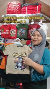 Baju Kaos Setelan Distro Anak Laki-laki Karakter Kartun Chill Hiphop - Hypelane Kids