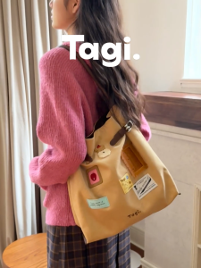 Tagi. Suede Wheat Field Corduroy Hobo Bag Shoulder Bag