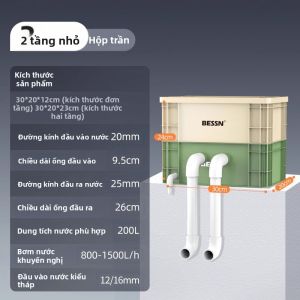 BESSN | Hộp Lọc Drip Thủy Sinh
