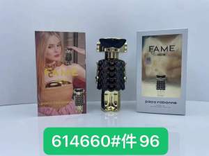 Parfume wanita eau de for  women Fame P4cco rabbanne black 80ml EDP
