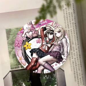 Anime D-Danganronpa Smystery game Themed Wooden Coaster Non-Slip Heat-Resistant Fun Dining Table Decoration Cafe Restaurant