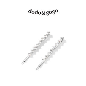 DODOGOGO Crystal Side Hair Clip Sparkling Diamond Korean Style Full Drill Versatile Hair Accessories for Women Fashionable Hairpins