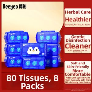 DEYOU | Women-specific Moist Toiletry Wipes 80 Sheets