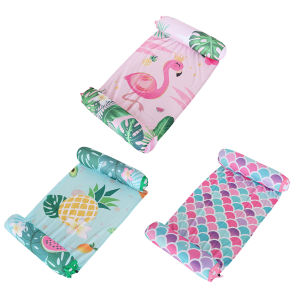 Floating Inflatable Hammock Bed Foldable Water Recliner Mats Comfortable PVC Leak Proof Nozzle Swimming Pool Accessories