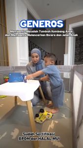 Generos Nutrisi Otak Anak Atasi Speech Delay - 1 Box Isi 2 Botol