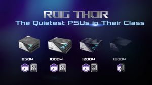 Nguồn Máy Tính ASUS ROG THOR 1200P2 Gaming 1200W PLATINUM II (PCIe Gen 5.0) / SP005850 - Hàng Chính Hãng