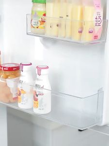 Refrigerator Storage Partition Splint Adjustable Buckle Fridge Organizer Board Plastic Divider Classified Storage (1 pcs)