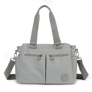 Easiest for Match Travel Crossbody Handbag New Arrival Womens Tote Large Capacity Shopping Shoulder Bag Waterproof Nylon Cloth Bag