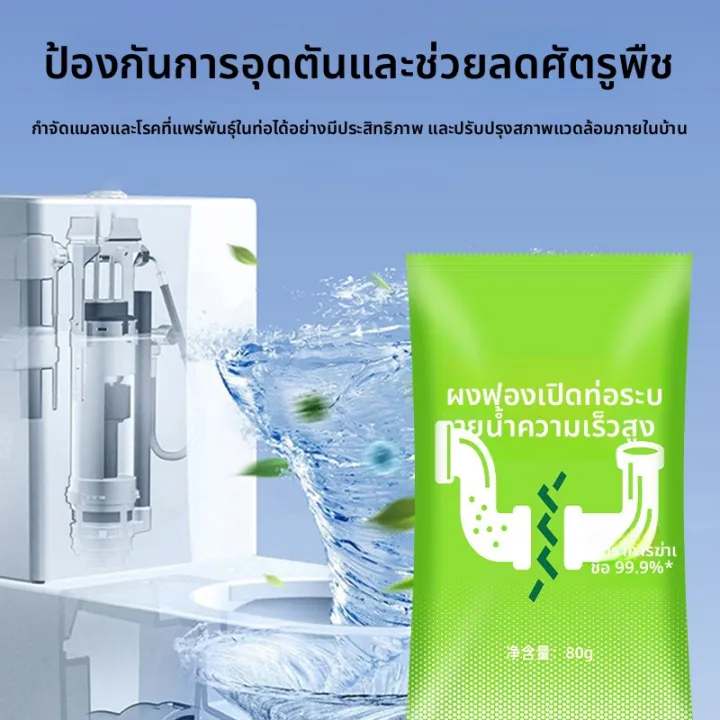 JIFANPAUL | น้ำยาล้างท่อ | Lazada.co.th