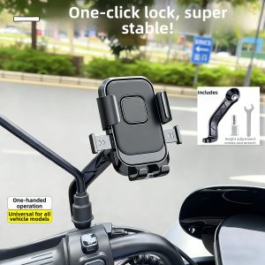 Shockproof Stabilizing Electric Scooter Phone Mount