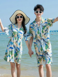 Váy Đi Biển Mùa Hè Cho Cặp Đôi Quần Áo Đi Biển Váy Đi Biển Cho Nữ Váy Đi Biển Cho Nam Dáng Rộng Mùa Hè 2024 Thời Trang Thoải Mái