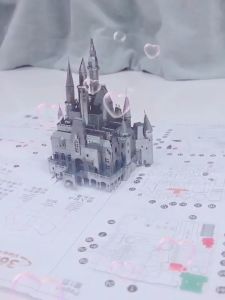 Mô Hình Lâu đài cổ tích (Kim loại lắp ghép 3D)