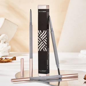 Ultra-Fine Eyebrow Pencil Waterproof Sweatproof Long Lasting Fadeless Nature Newbie Beginner Zkyo Genuine Goods Flagship Not Smudge