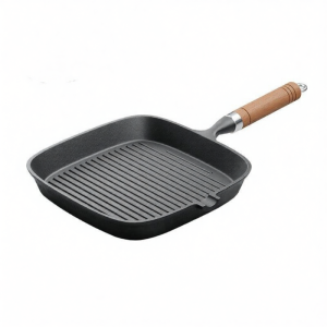 FENGHONGTAO | Chảo Chiên Bít Tết Rãnh Sâu 24cm