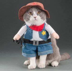 【COD】Funny Pet Costume Dog Pirate Jeans Costume Dog Costume Cat Pet Costume Cosplay Costume
