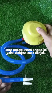 (BISA COD) POMPA BALON KAKI INJAK PLASTIK KOLAM ANAK KASUR ANGIN BOLA UDARA GYM BALL PELAMPUNG BAN