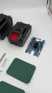 Turmera 20V A3 Screwdriver Battery Case 10X 15X 20X 18650 Battery Holder with 90A BMS for Replace 18V 21V Power Tool Drill Use