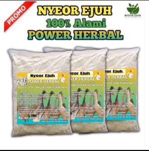 jamu alami jamu itik bebek angsa nyeor ejuh alami kemasan 500gram