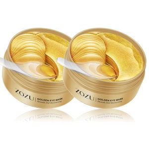 SADOER | 120pcs Avocado Golden Collagen Eye Mask Anti Dark Circles Eye Bags Moisturizing Anti Wrinkle Eye Patches Skin Care Products