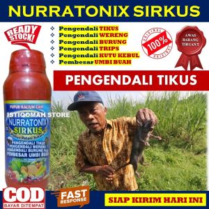 PROMO COD NURRATONIX SIRKUS 500ml Pengendali Tikus - Obat Semprot Pengusir Tikus Ampuh - Obat Tikus Semprot Paling Ampuh buat di Sawah - Obat Tikus Mati Kering Tidak Bau - Obat Semprot Tikus Paling Ampuh