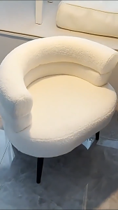  Sofa Chair Single Lazy Sofa Chair Nordic Style Lounge Chair Makeup Dressing Chair Home Bedroom