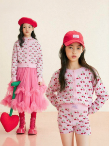 LOVESASAKIDS | Antipilling Cool Cotton Blended Girls Spring Outwear