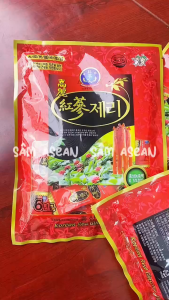 [Combo 5 bịch] Kẹo Hồng Sâm Ginger Candy 200g Hàn Quốc