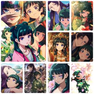 DIY Anime Maomao Character Floral Palace Ancient Costume Style Diamond Painting Mosaic Handmade Art Exquisite Home Decoration