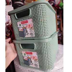 Tempat Penyimpanan Motif Rotan Revo 7Lt & 10Lt