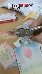 Single hole Puncher 1-Hole Metal Punch Deli 0114