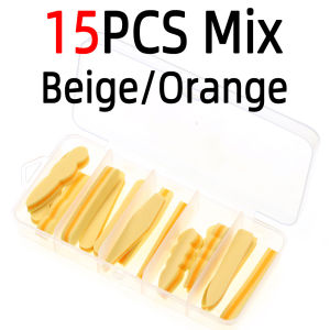 Bimoo 15pcs Mix/Box EVA Foam Hopper Body Fly Tying Material For Tying Grasshopper Fly Floating Dry Fly Trout Bass Fishing Lures