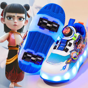 Breathable Adjustable Light-up Roller Skates
