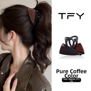 TFY | Non-slip Triangle Hair Clip for High Ponytail Elegance