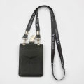 Double Buckle Airport ID Card Lanyard Original Color Aviation Tag Lanyard Aircraft Carrier Neck Strap Passport Lanyard. 