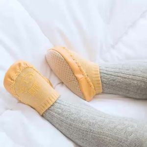 Newborn Baby Shoes For Girls and Boys Autumn Spring Cute Cartoon Infant Toddler Soft Sole Anti Slip Shoes Kids Floor Socks Shoes