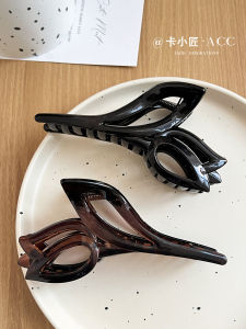 คลิปหนีบผมรูปดอกไม้ Tulip ขนาดใหญ่ สำหรับผู้หญิง คลิปหนีบผมรูปหัวกระดูกไหปลาร้า ทรงผมสไตล์ไฮเอนด์ ใหม่ล่าสุด 2025