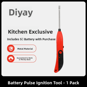 MONLEYTA | Long Handle Igniter Lighter Special For Gas Stove Vacuum Pumping Fireworks Lighting Durable Ignition Gun Aromatherapy